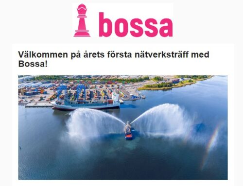 Träff: Bossa kvinnligt logistiknätverk 14 januari